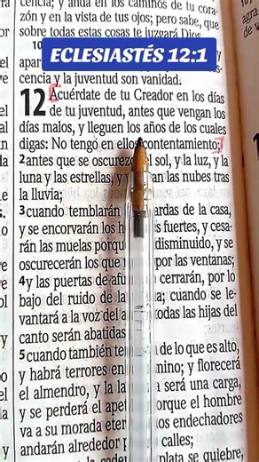 ECLESIASTÉS 12:1