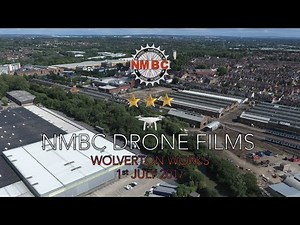 Aerial view of Wolverton Rail Works