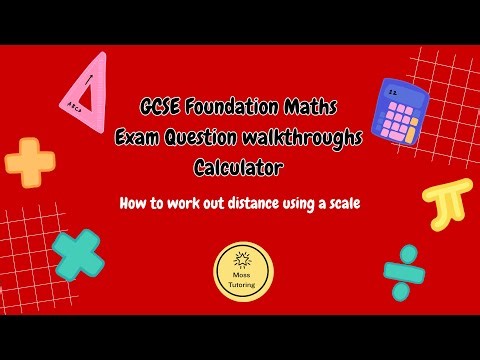 How to work out distance using a scale