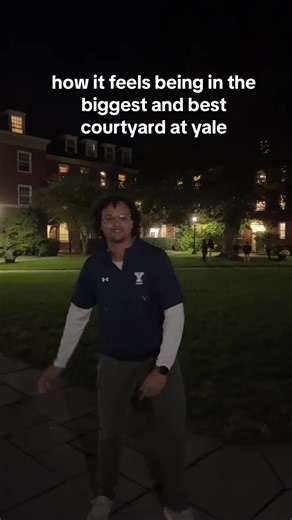 frolicking in the courtyard is our favorite pastime #yaleuniversity #yale #sillimancollege #fyp