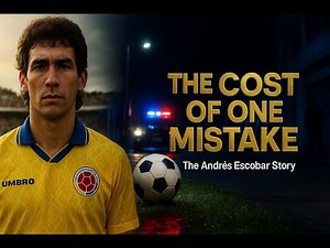 The Tragic Story of Andrés Escobar: The Goal That Cost a Life