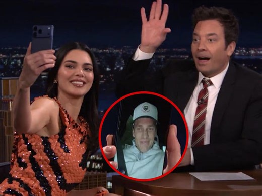 Kendall Jenner calls Tom Brady while on 'Jimmy Fallon' to discuss Super Bowl