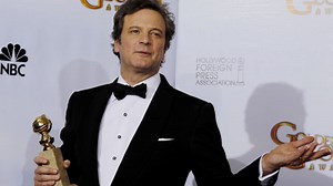 Colin Firth wins Golden Globe for The King’s Speech