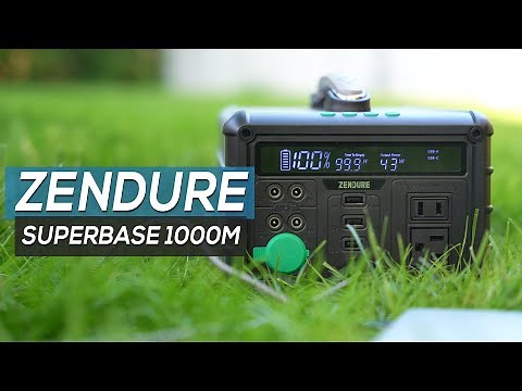 Zendure SuperBase 1000M - silent power for your adventures
