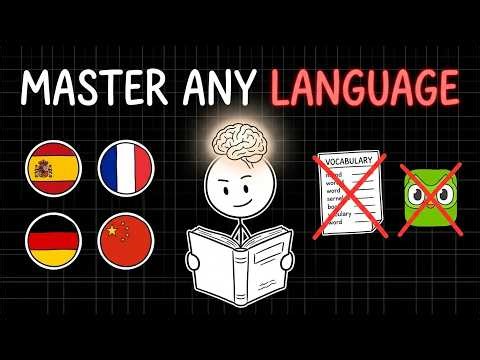 Master ANY Language Faster Than You Think (Do This)
