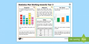 Year 3 Statistics Differentiated Maths Mat