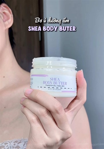 Trả lời @quỳnh Anh 21 Dưỡng ẩm mê lắm luôn #sheabodybutter #boduongam #lycoswhite #duongambody #chamsocda