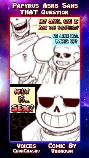 Papyrus Asks Sans THAT Question 😳 | Undertale Comic Dub