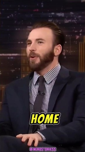 Chris Evans Imitates His Nephew’s Famous Catchphrase 😂 #shorts #funny #chrisevans