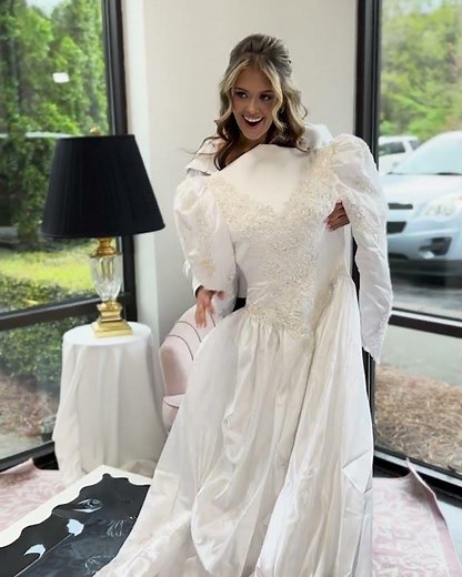 How to Repurpose Mom's Wedding Dress
