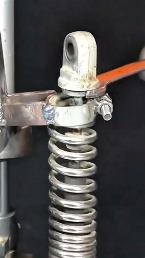 DIY Motorcycle Shock Spring Compression Tool | Simple & Effective Garage Hack