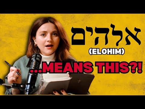👀🔥‼️ the Hebrew hack that changes how you read the Bible... origin roots of: elohim, male + female