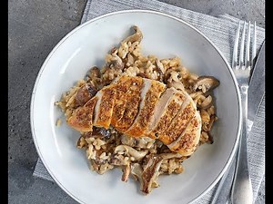 Parelhoenfilet met risotto van paddenstoelen - Colruyt