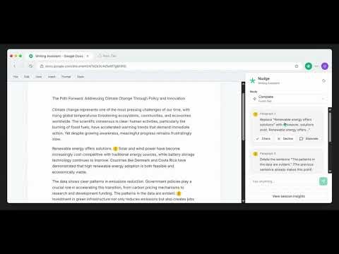 Nudge AI Assistant Demo