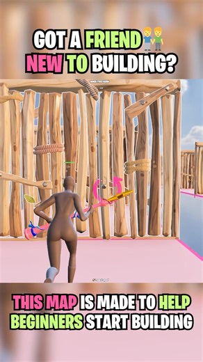 Perfect to practice together. Edit training map for beginners #fortnite #fortnitetrainingmap