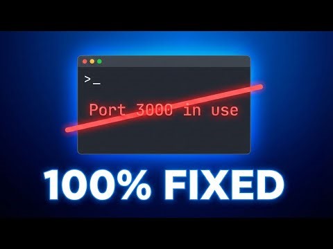 FIX NPM Start Port 3000 Already in Use Error (2026)