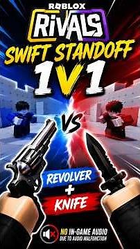 SWIFT SHOWDOWN Revolver + Knife Only in Roblox Rivals 1v1 🔥