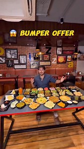 283K views · 1.5K reactions | This Unlimited Offer is next level Valid till 31st Dec Only You can eat 40+ items as Unlimited 299/- Weekdays ( Mon - Fri ) 399/- Weekend ( Sat & Sun ) Follow @foodieraaja for more! Do visit‼️ | Foodieraaja | Facebook