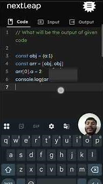 JavaScript interview question 👍 #react #coding #angular #javascript #javascriptframework #quicktech
