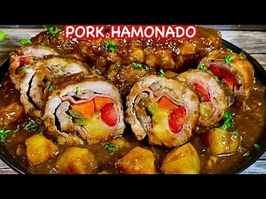 PORK HAMONADO ROLL | How to cook Pork Hamonado | Filipino Style Pork Hamonado | Pinoy Simple Cooking