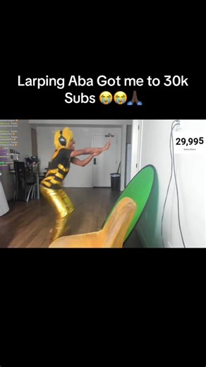 Larping Aba Celebrates 30K Subscribers!