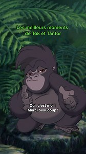 Tok 🤝 Tantor ! Regardez #Tarzan en streaming sur #DisneyPlus. | Disney