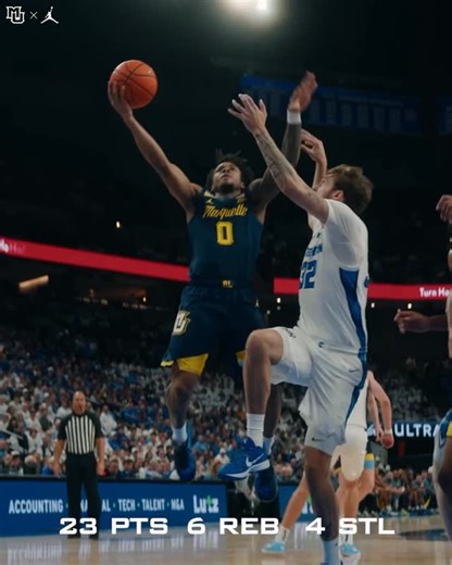 Marquette Basketball on Instagram: "Career High 23 PTS to go with 6 REB and 4 STL for @underrated_nj. #MUBB | #WeAreMarquette"