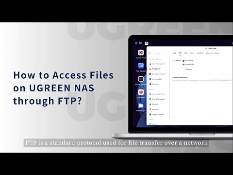 UGREEN NASync Tutorial Series - Access NAS files via FTP