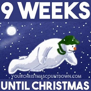 👇👇Exactly 9 weeks until #Christmas Day!! 🎅 🕒 http://YourChristmasCountdown.com 🎄🎅 | Your Christmas Countdown