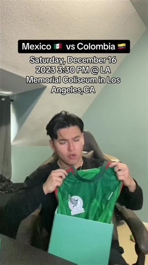 You don’t want to miss out! 🔥 @Selección Nacional #MexTour #somoslocales #miseleccionmx -MexTour Live featuring Eslabon Armado and Deorro Date & Time: Thursday, December 14, 2023 at 7:30 PM Location: The Torch @ LA Memorial Coliseum in Los Angeles, CA -Mexico vs. Colombia Date & Time: Saturday, December 16, 2023 at 3:30 PM. Location: LA Memorial Coliseum in Los Angeles, CA. link to purchase tickets: https://www.somoslocales.com/