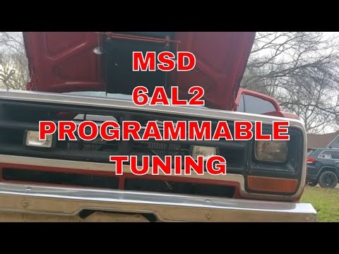 The Most Awesome Msd 6al2 Programmable Tuning On A 408 Small Block Magnum Mopar