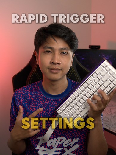 Best Rapid Trigger settings untuk FPS Gamer! Keyboard: AULA Hero 68 HE #gamingtips #rapidtrigger #aulahero68he #pctips #techtok