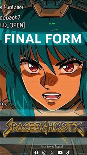 [PROTOCOL: SYSTEM OVERWRITE] 🦾⚡️ // FINAL FORM [COMPLETE] #anime #cybercore #space3ghxstx