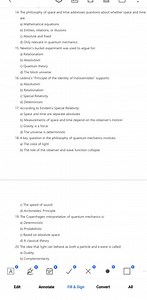 The philosophy of space and time addresses questions about whet... | Filo