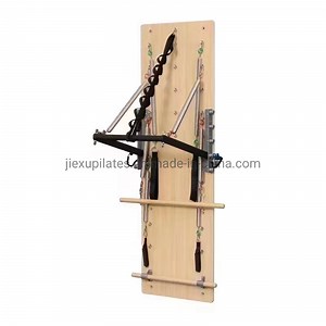 [Hot Item] Gym Exercise Equipment Pilates Wall Oak/Maple Wood Pilates Reformer Pilates Springboard