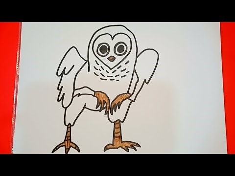 How to draw an owl 99 nights/ #99nights/ / #owl / #art