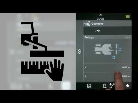 CLAAS | CEMIS 1200 FP1 - Creating a Manual Implement with Offset #11