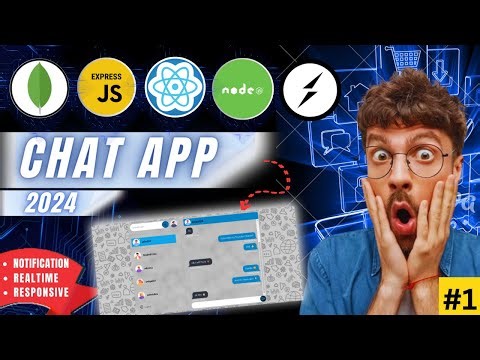 Real-Time Chat App with MERN Stack -Tutorial #1 || Node.js , React.js ,Socket.io ,JWT, MongoDB