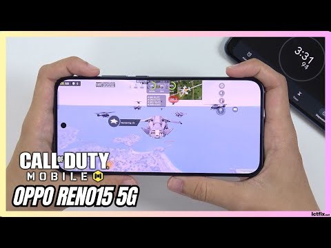 OPPO Reno 15 5G Call of Duty Mobile CODM Gaming Test | Snapdragon 7 Gen 4 | 120Hz AMOLED