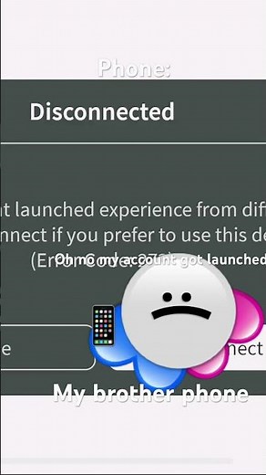 My brother got error code 273#roblox