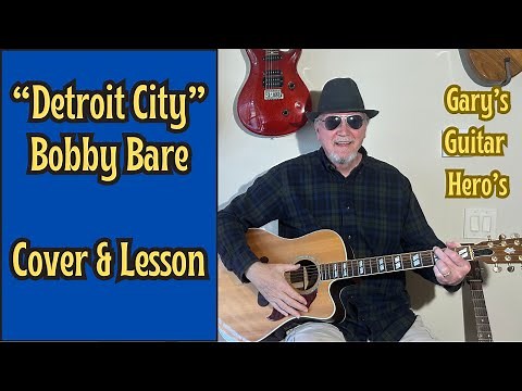 "Detroit City", Simplified Beginner Acoustic Guitar Lesson