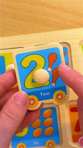 Count 0-5 with Leo! 🔢🧩 Number Puzzle Fun #kids #shorts