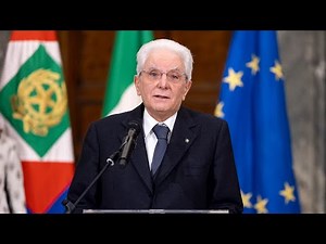 Dichiarazione del Presidente Mattarella