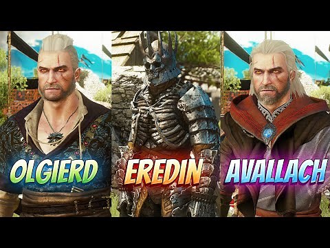 🧿 Witcher 3 | BEST ARMOR MODS #3 | Play as Eredin