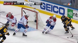Crosby knocks puck in off Price