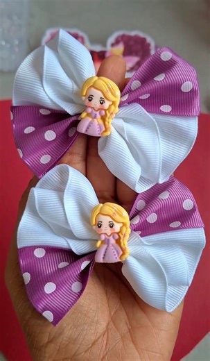 35K views · 1.5K reactions | Tutorial: Moño pequeño sencillo  #moños #tutorial #manualidades #lazos #hechoconamor #artesanas | Sofia Ávila | Facebook