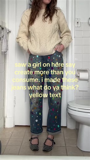 Vintage Fisherman Sweater and Clow Jeans Outfit Ideas