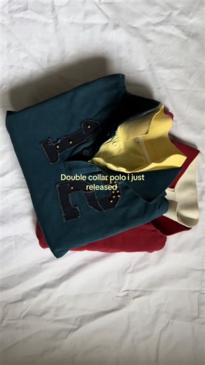Stylish Double Collar Polo Shirt Launch