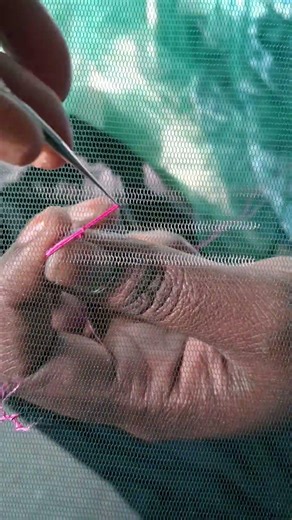 Aari embroidery class Day21| Beginner TutorialsCourses): Step-by-step on #fly stitch for #beginner