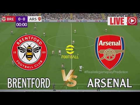 🎮 Arsenal vs Brentford | Premier League 2026 | Full Match Simulation PES2021